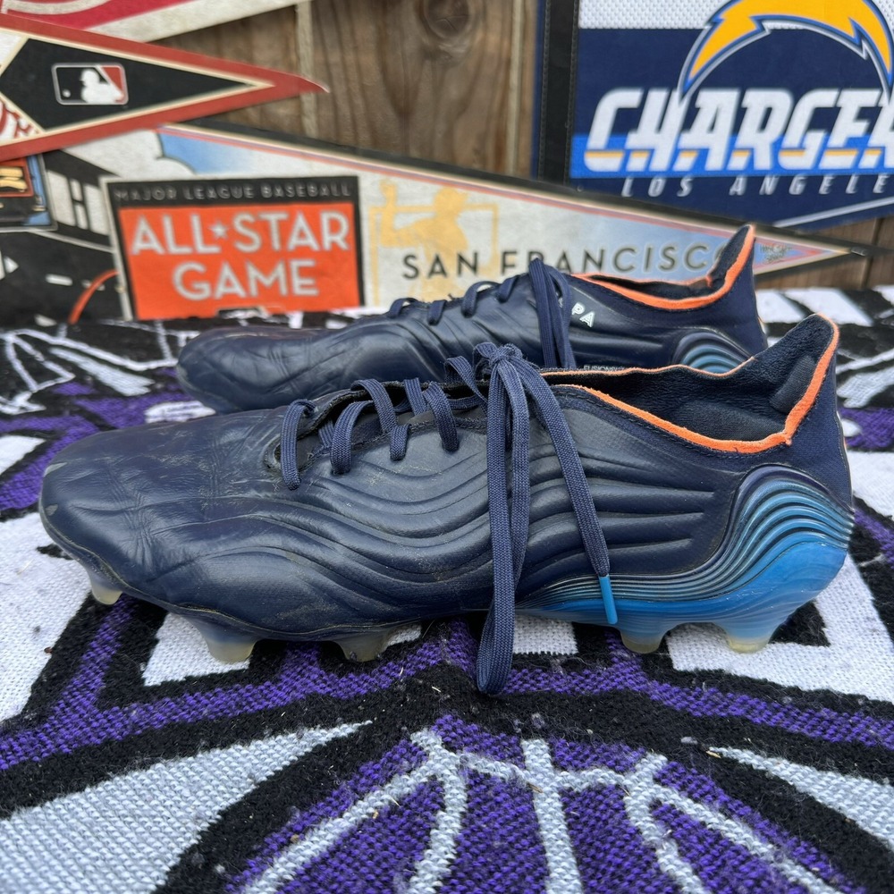 Size 11.5 - Adidas COPA Sense.1 FG Soccer Cleats GW4943 Navy Blue